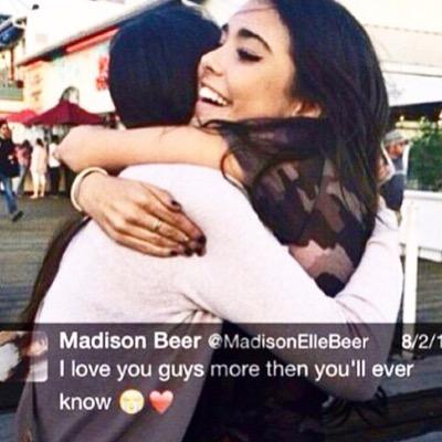 hi i'm a girl i love madison beer and ariana grande . they stole my heart