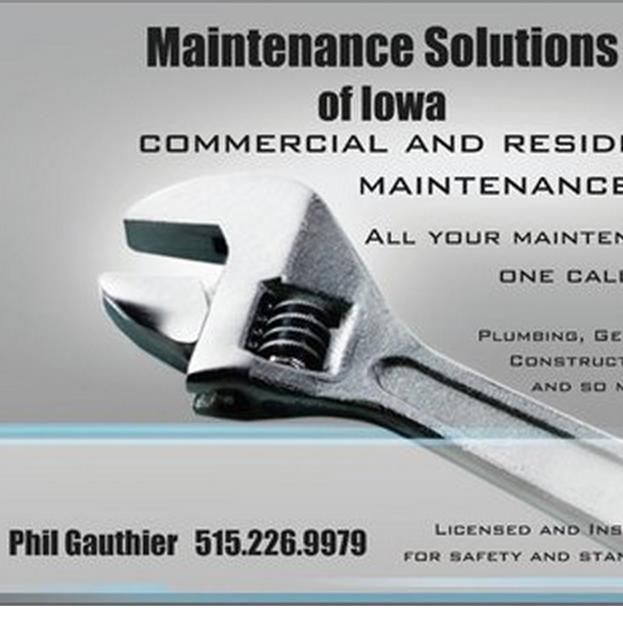 plumbing, general construction and so much more.....Ankeny, IA 515.226.9979