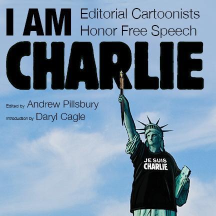 A poignant, powerful response to attacks on their colleagues in Paris. World’s top cartoonists team to produce I Am Charlie. Proceeds to CPJ (@pressfeeedom)