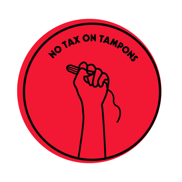 A Canadian campaign to remove the GST charged on menstruation products.