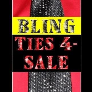 BLINGbyDesign Rhinestone Neck Ties and Saddleseat Accessories