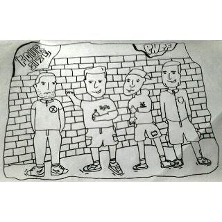 Hardcore not dead. PARAVAN HARDCORE FAMILIA PHCF @hendra(vokal) @aji(guitar) @aad(bass) @bayu(drum) CP: 277E8B32