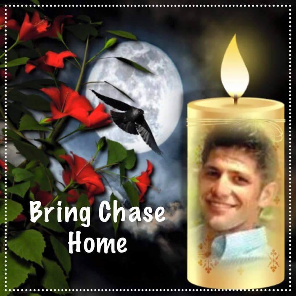 Help us bring Chase home!!! He was last seen in Kennesaw, GA on 3/27/14. He is believed to be in extreme danger! Chase is a married, Military father of 2.