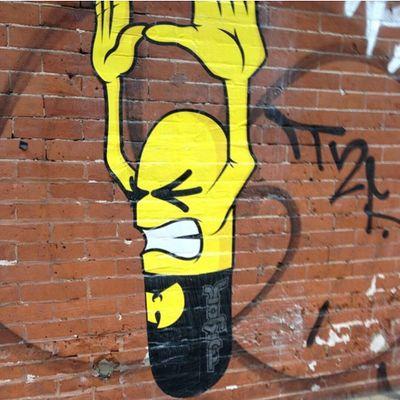 CANT BE FAMOUS BUT, I CAN BE A LEGEND ON WALLS