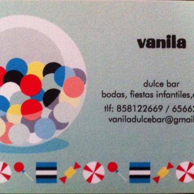 vaniladulcebar's profile picture. Preparamos mesas de chucherías dulces y saladas para bodas, eventos familiares y sociales.Nos adaptamos a tus gustos y presupuesto
vaniladulcebar@gmail.com