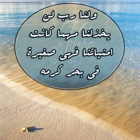 سبحانك ربي ... الحمد والشكر لك .