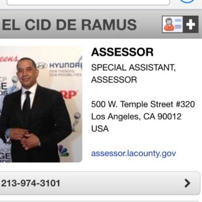 Assessor Los Angeles County, Special Assistant to ASSESSOR JEFFREY PRANG