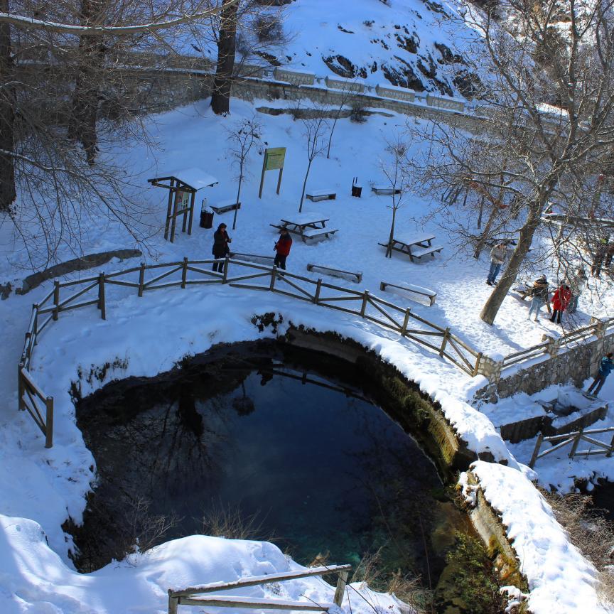 Nacimiento del río Segura.