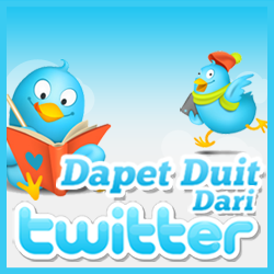 Dapet Duit Dari Twitter - Tekhnik rahasia menjadikan twitter Anda menjaidi mesing pencetak uang. beli sekarang,klik http://t.co/XnoGmi3nbX