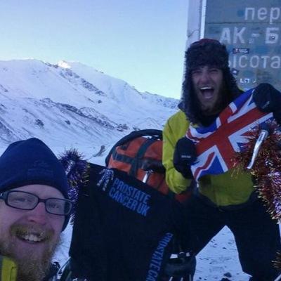 We are cycling from London to Hong Kong to raise money and awareness @ProstateUK! Please RT! To donate: http://t.co/9bTfRllgc8 #MenUnited