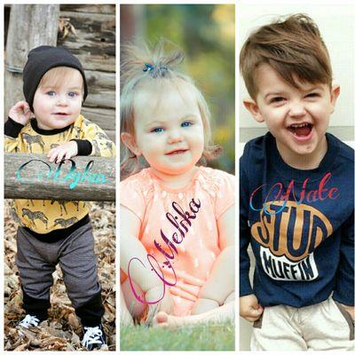 Dylan is 1  | Melika is 2 | Nate is 3 ( Melika lives with her new mommy @wcndcrx ! ❤ )