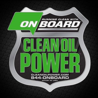 Save oil, DEF, and fuel. Reduce downtime. Maintain 100% oil lubricity. Prolong engine life. Save the environment. Get on board with ONBOARD! Call 844-662-6273!