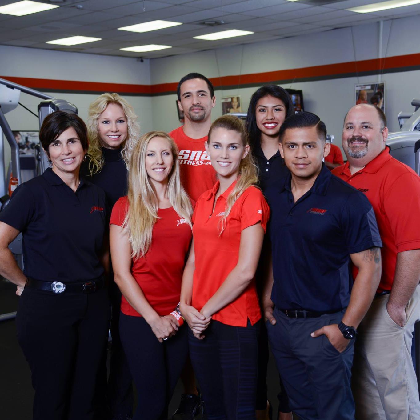 Team at Snap Fitness, Vista & Escondido A 24/7 key access gym. Specializing in training and small group training. Our focus is our members and their RESULTS.
