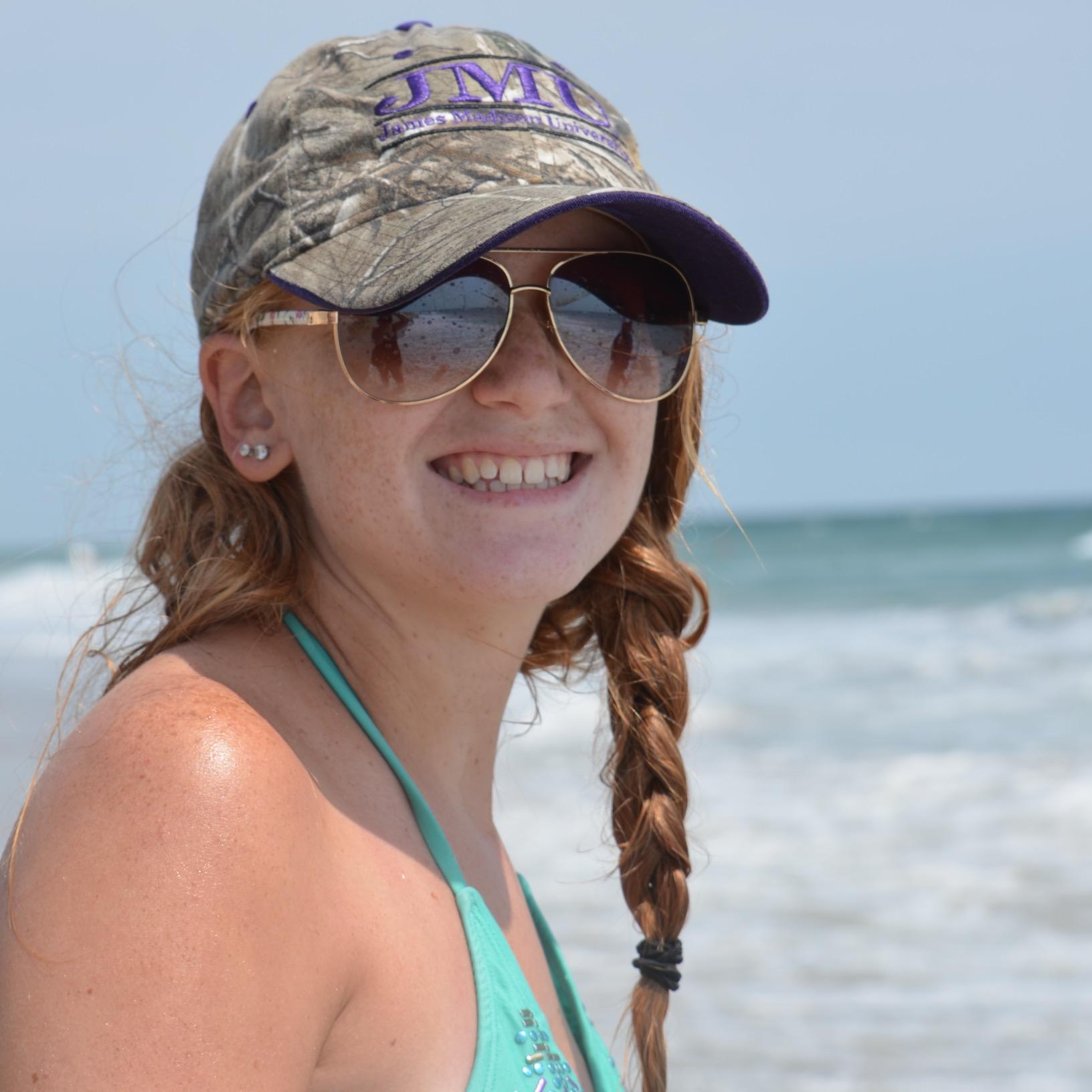 You can find me where the music meets the ocean. #JMU2016 #femaleengineer