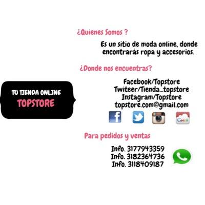 Tienda_Topstore's profile picture. Encuentra en nuestra tienda de ropa virtual las mejores ofertas, precios en moda femenina y masculina