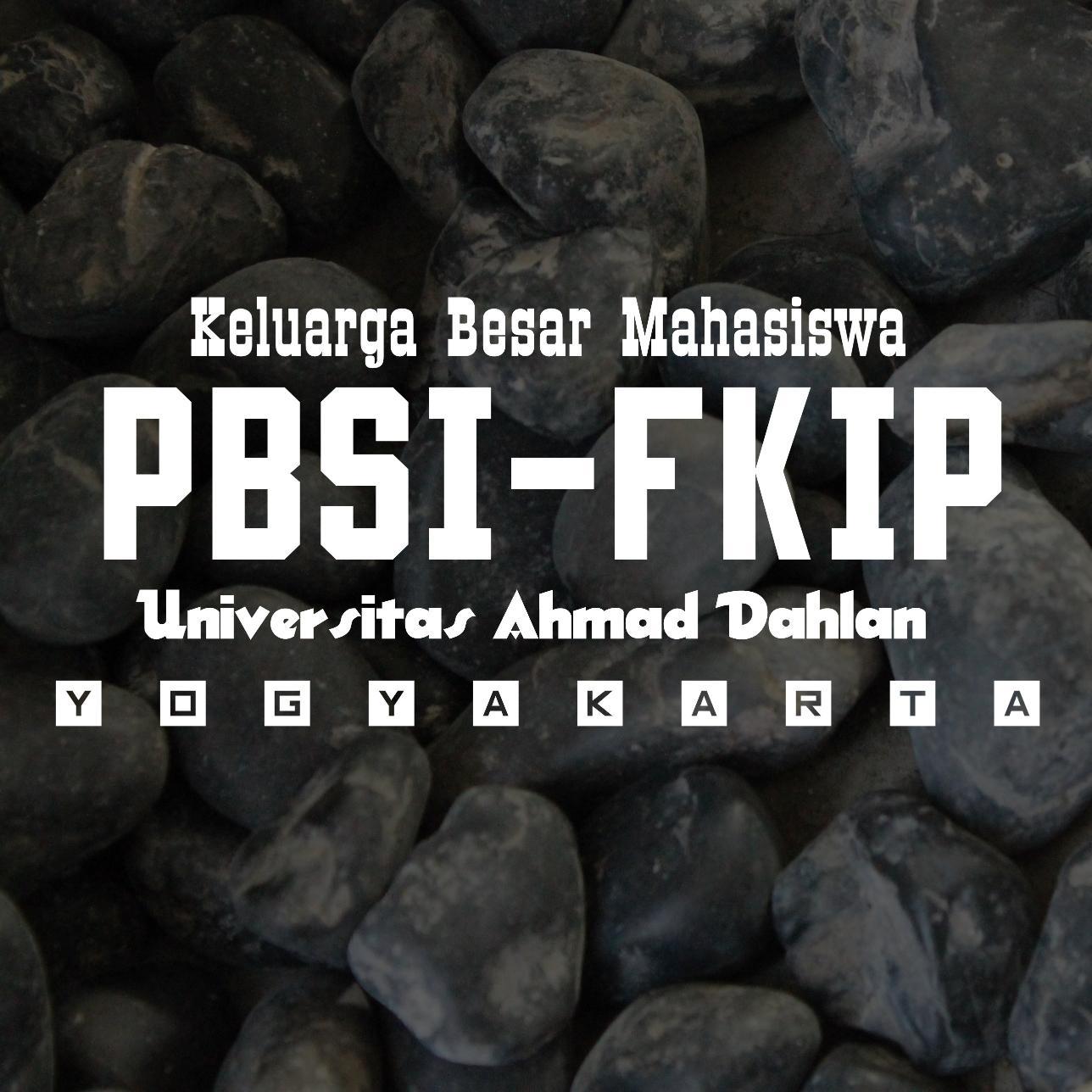 Akun resmi dari HMPS PBSI, Universitas Ahmad Dahlan | hmpspbsiuad@yahoo.com | JAB & KRESKIT |  IG : @hmpspbsiuad