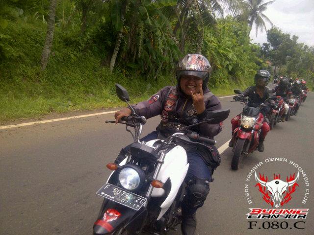 UNIKOM Bandung,Sistem Informasi'11│Members BYONIC(Byson Yamaha Owner Indonesia Club) CIANJUR F 080 C,salam seruduk bro