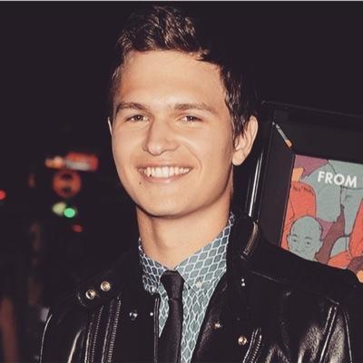 My goal is to get Ansel Elgort's attention so he can follow me and hopefully get a picture with him!