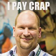 Paraphrased sentiments from BOOM! Studios bombastic, bullshittin' bully of a big cheese, just slightly less fake than the genuine article. #comicsforward = lies