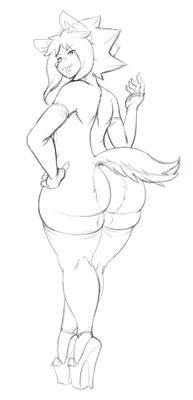 ~Desi is quite the e wild one compared to his brother Duke. He's Gay and loves to have fun. He eats junk food so that's why his rump is large.~