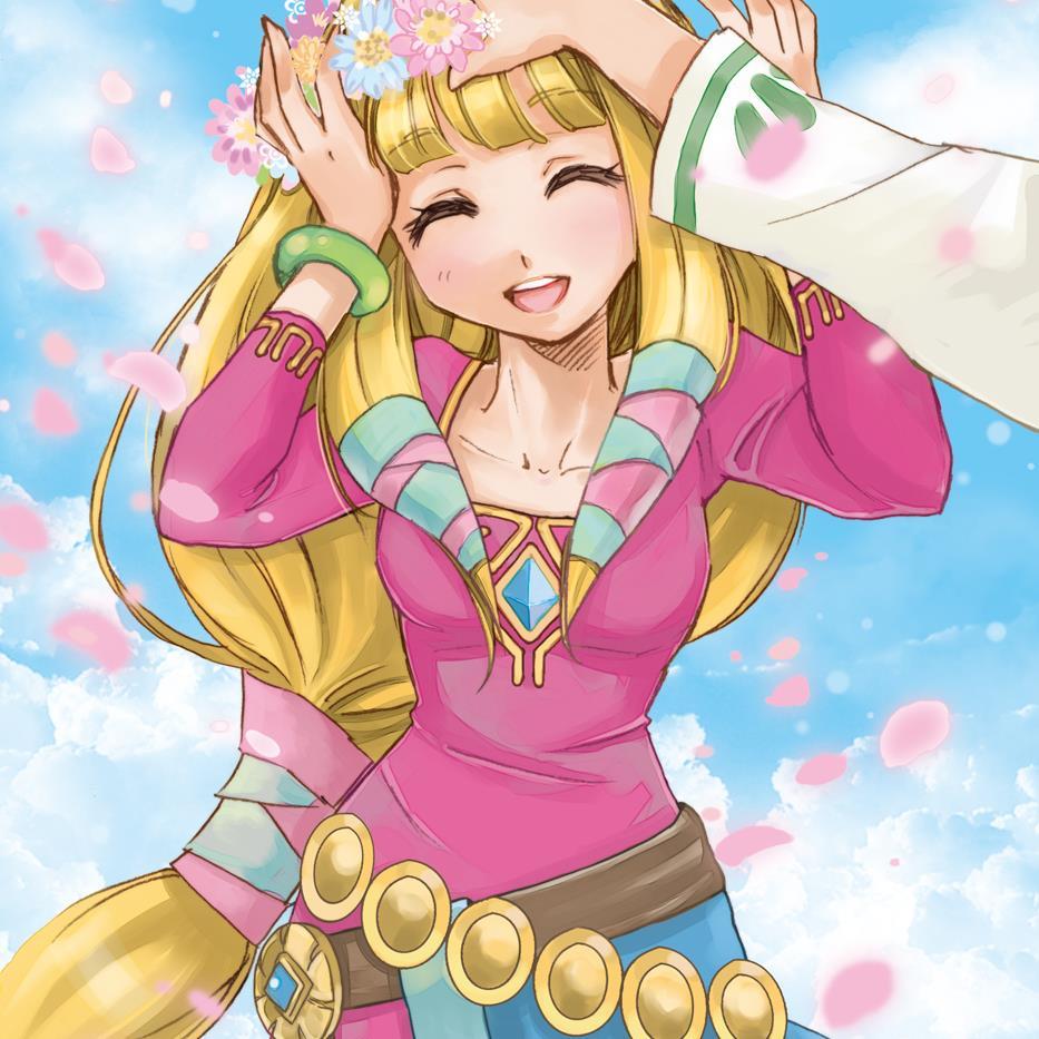 I am the guardian of the Triforce, the Goddess Hylia and @HyRurlewarrior is my love. I love you very much.♥