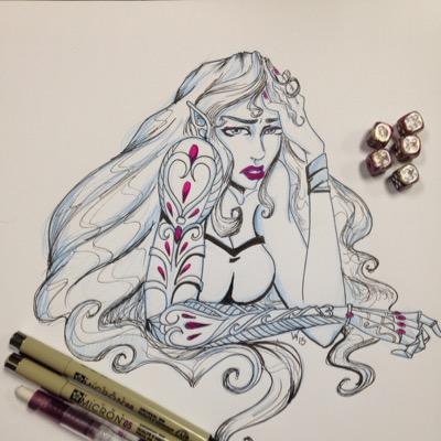 hobby artist, general nerd, walking dead lover...ect!!
