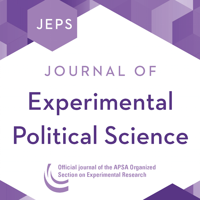 We are a journal that publishes political science research that utilizes experimental analysis or is related to experimental methodology.