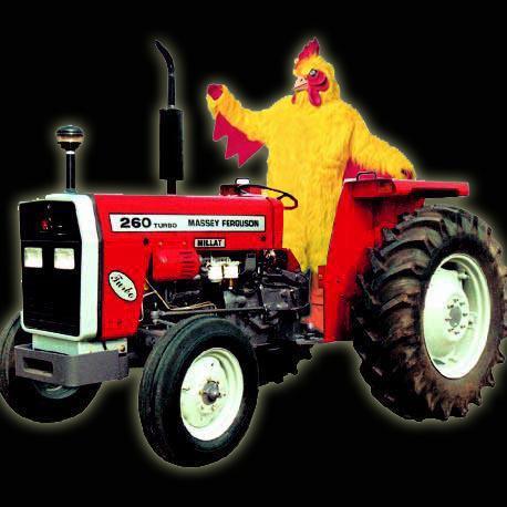 Working on basses and guitars.  Driving tractors.