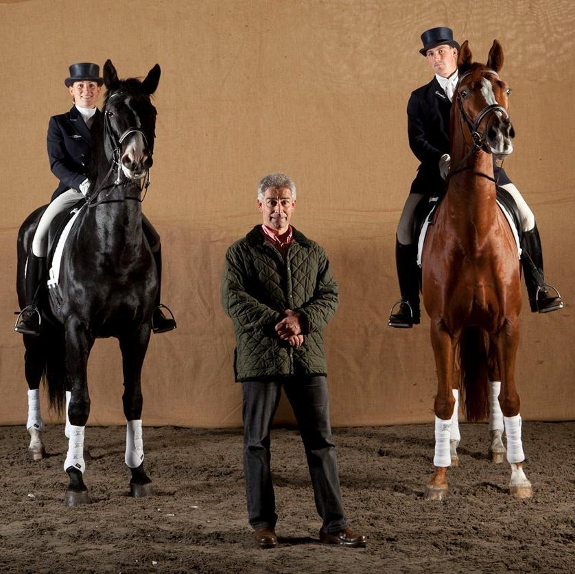 The Twitter account for international dressage riders Maria and Michael Eilberg.