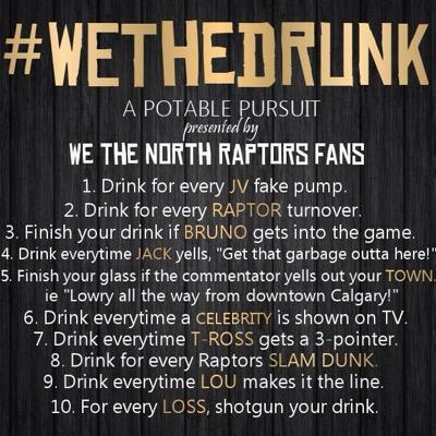 We are an intelligent, dedicated, active fan base group of the Toronto Raptors. Check us out on facebook. We The North Raptors Fans