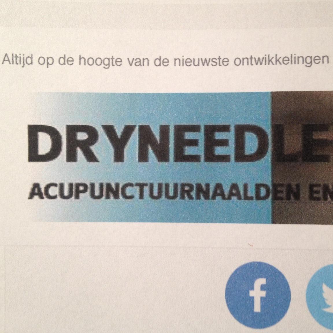 DE ON-LINE BESTELSERVICE VOOR BEOEFENAARS VAN DRY NEEDLING TECHNIEKEN EN ACUPUNCTURISTEN.