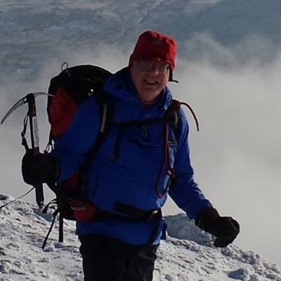 Former Chartered Surveyor , Mountain Rescue and Wilderness Emergency Medical Technician. Currently Father, Grandfather, Mountaineer,  Cyclist and Ukulele Player