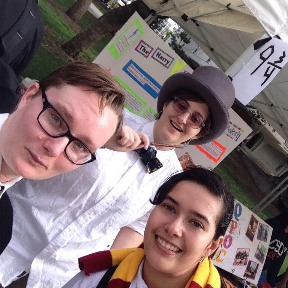 We are the Harry Potter Alliance Chapter of CSU Fullerton or S.P.E.W. (Students for the Promotion of Everyone's Welfare)