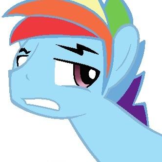 hello I'm rainbow blitz and i like turdles i am 20% cooler than my sis rainbow dash