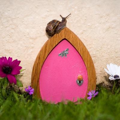 We create little wooden fairy doors so that children can invite a real fairy to live with them in the home!