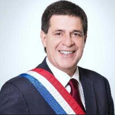 Presidente de Paraguay. Cuenta con fines acedémicos NO oficial