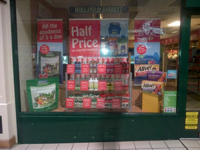 Telephone: 01276 684892  Europes leading Retailer of Vitamins, Minerals and Herbal Supplements