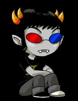Your name is SOLLUX CAPTOR and you are a total asshole.The HACKING MASTER of all husktops.Still a total asshole.And you HATE Eridan.You're the MAGE OF DOOM