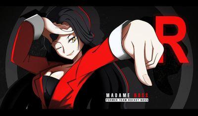 ''Hm? I'm a MOM; Money obsessed Mom. Ah, I guess you've already met my son; Giovanni, right? Hmph, he may be good now.. but it wasn't always like that.''[PTRP]