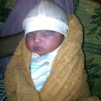 i was born in october 18th in 2002. And thats me when i was young