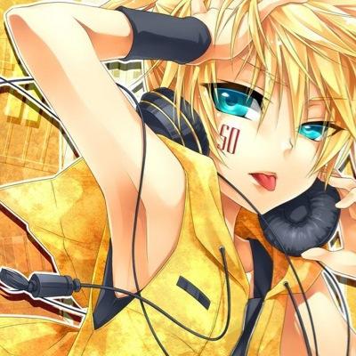 《Kagamine Len and it's nice meeting ya~ A member of #VOCALOIDs『SemiHyper』#BananaHolic 〔Single, Bi〕