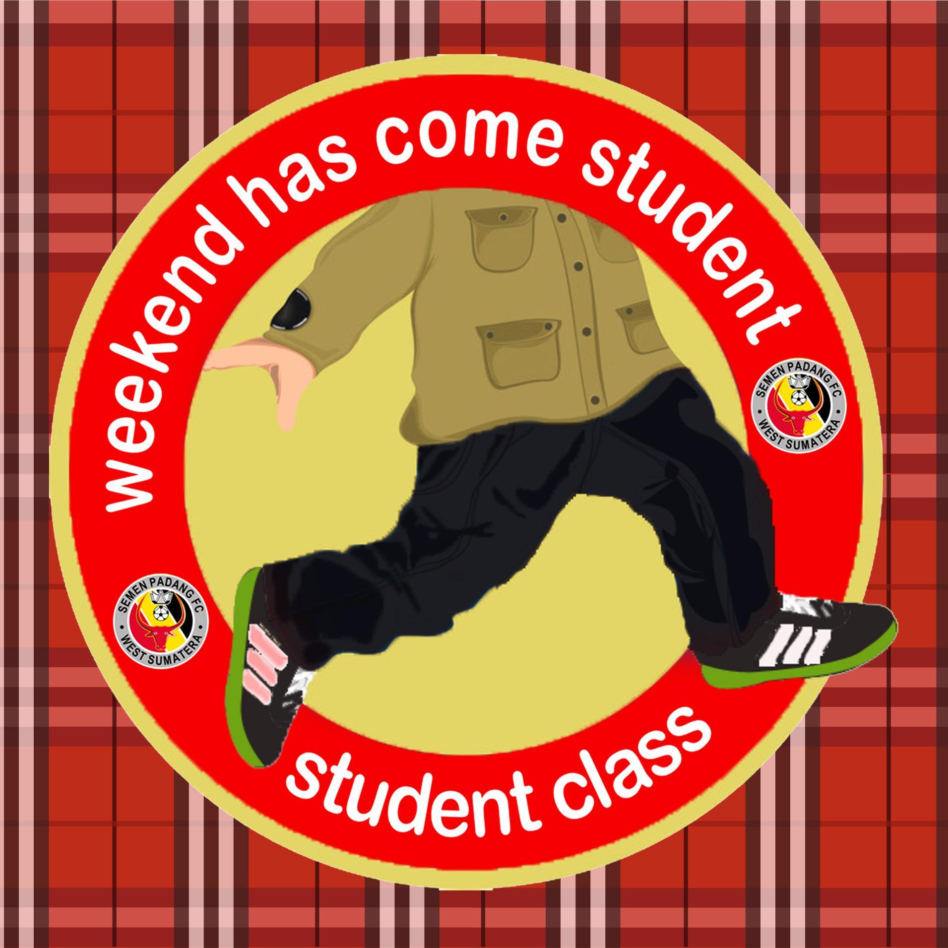 Support @FCSemenPadang section Student Class. Terdidik dan belajar mencintai kebanggan
