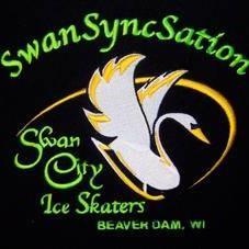 Beginner, Preliminary, and Intermediate teams representing the Swan City Ice Skaters!