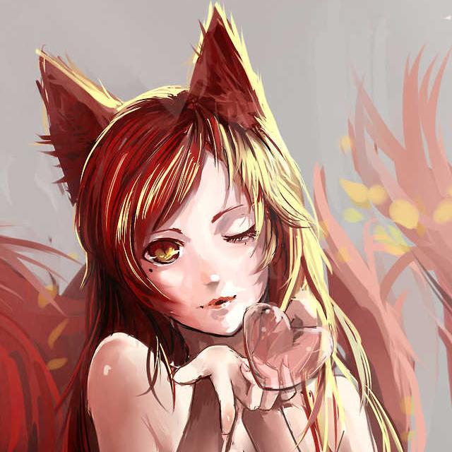 Demonio zorro. -Me gusta jugar con mi magia.~ -¿Quieres jugar conmigo~? - Vaga y pasota. -Haré que se te acelere el pulso o...se te detenga.~ ¿Cual prefieres? ♥