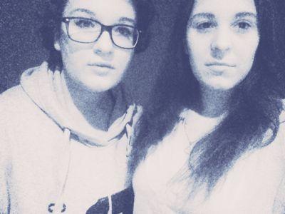 we are weird, we're directioners, we also love 5sos.  Check us out on vine: Ella & Sara :)
