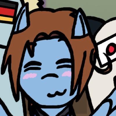 An energetic, fun-loving pegasus who manufactures flags. Wants to be a guard someday, though that won't happen. (©Hetalia and Deviantart users.)