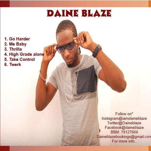Music from rising dancehall Artist Daine Blaze IG: @iamdaineblaze http://t.co/2ibZ9lCIg5