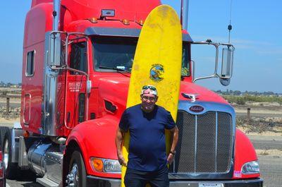 truck driver with Upstaging. I enjoy my work, it's almost like a calling.