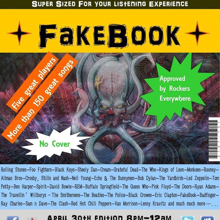 Part jam band, part retro dance band, San Diego-based Fakebook deftly blurs the lines between old and new for a not to be missed rock music experience.