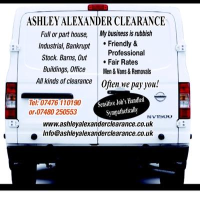 All Kinds Of Clearance FRIENDLY & PROFESSIONAL 07476 110190 or 07480250553 http://t.co/Yo1T2kCTmo Info@ashleyalexanderclearance.co.uk